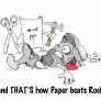 Paper beats Rock