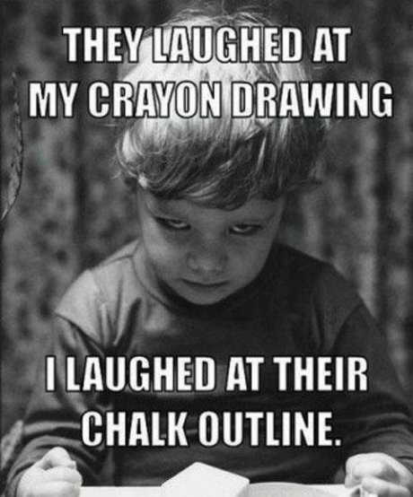 don't laugh