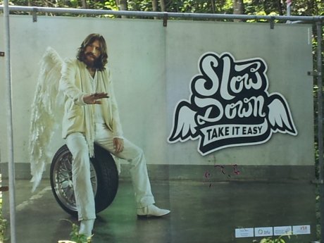 Jesus Says Slow Down