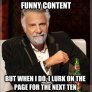 I don't allways make tags