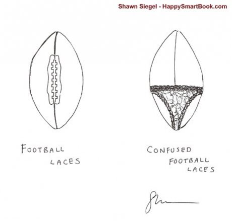 Football: A Funny Drawing