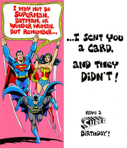 Have a SUPER birthday