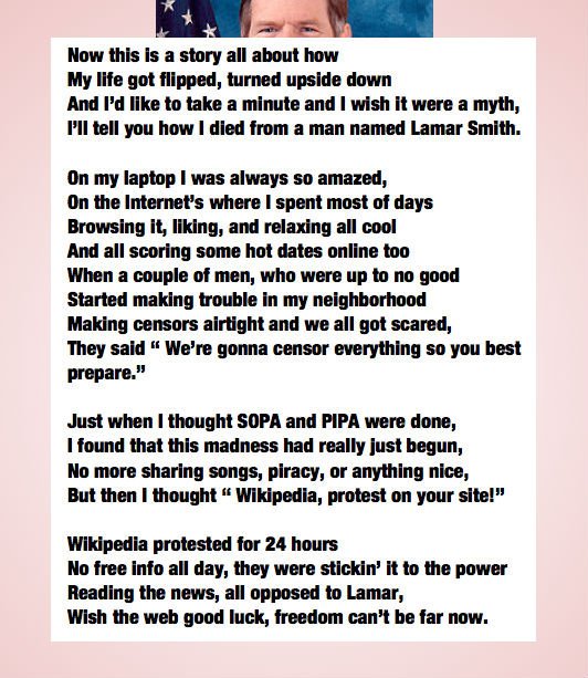 SOPA meets Will Smith