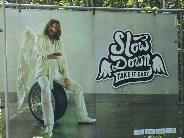 Jesus Says Slow Down