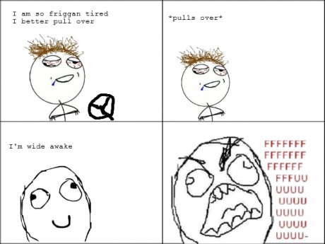 So tired