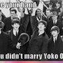 I didnt marry YOKO
