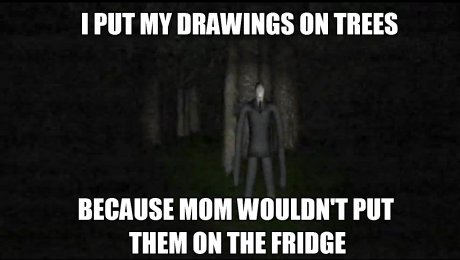Poor Slender Man