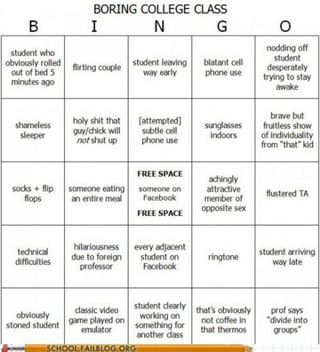 Bored in class? Try this!