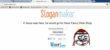 Jesus, you silly man you