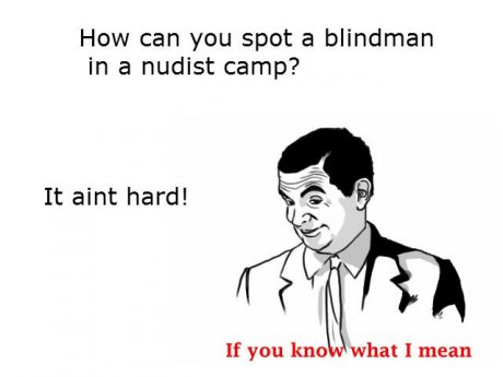 Nudist Joke?