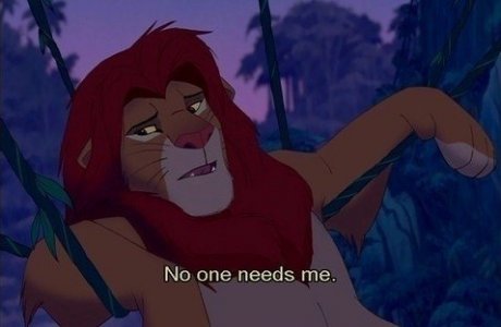 Simba Was So Emo