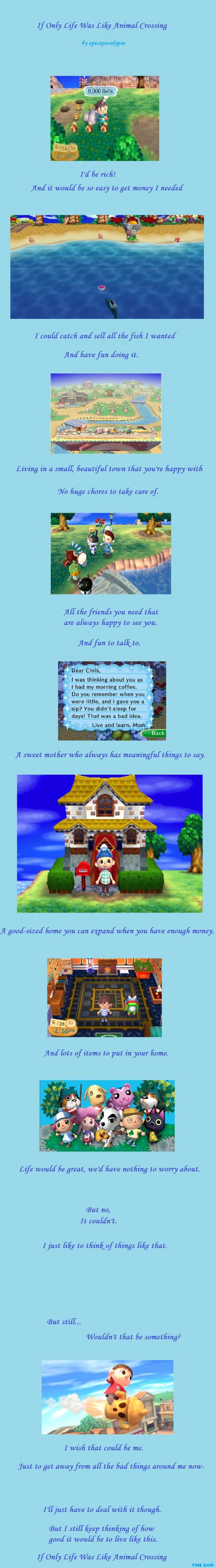 If Only Life Was Like Animal Crossing