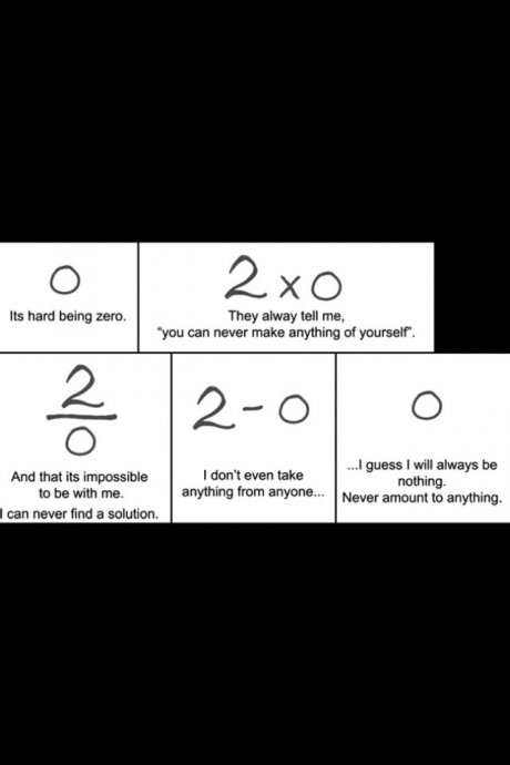 Math makes it hurt more.