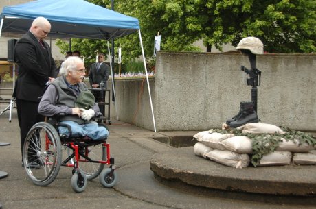 Vietnam Vet who lost son in Iraq