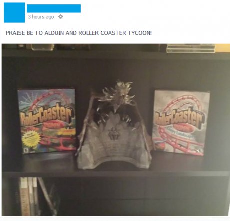 In it's rightful place.