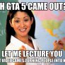My teacher today