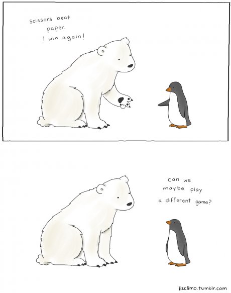 Polar Bear vs Penguin