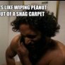The struggles of being a hairy dude