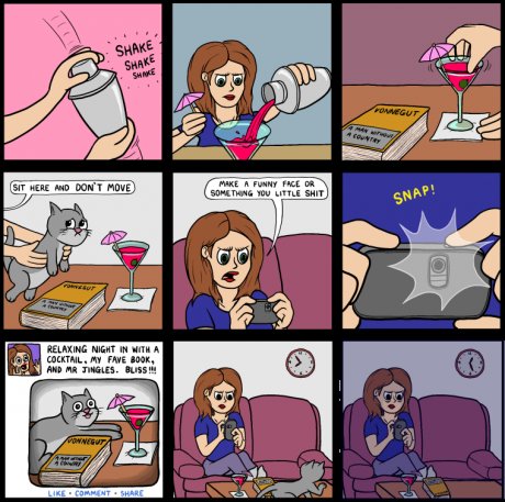 How I imagine all Facebook pictures are made.