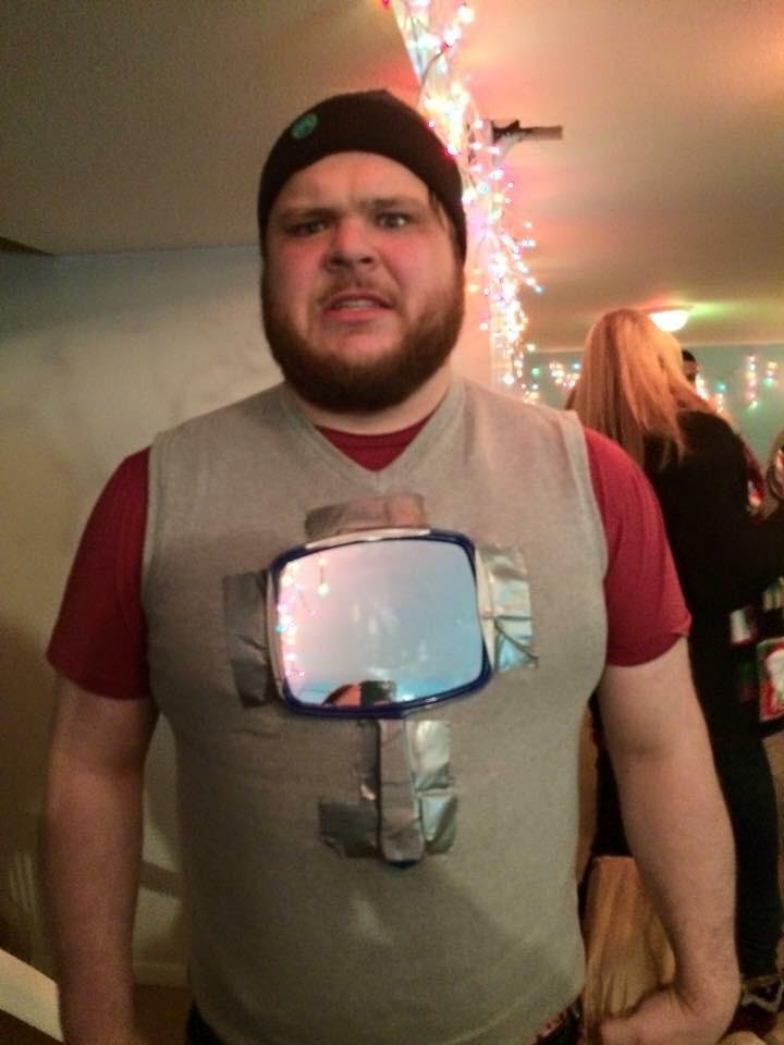 My friend wore this to an ugly sweater party
