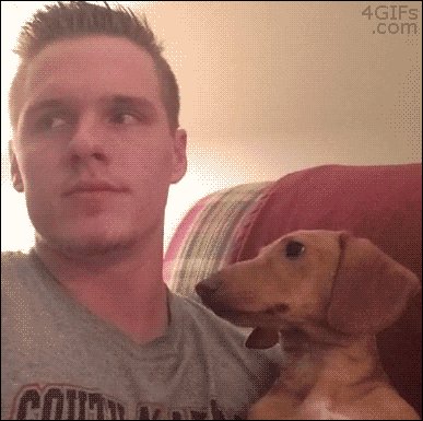 When you're caught staring