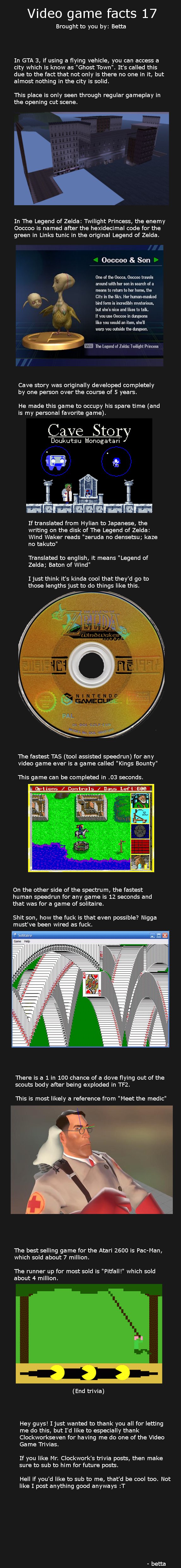 Video Game Facts 17