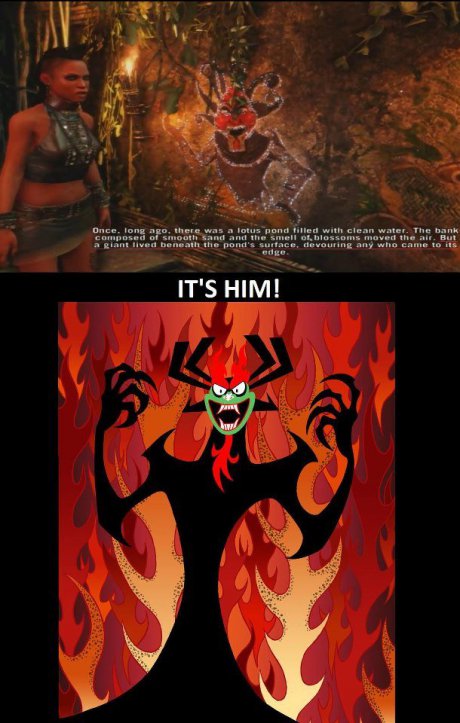 him?