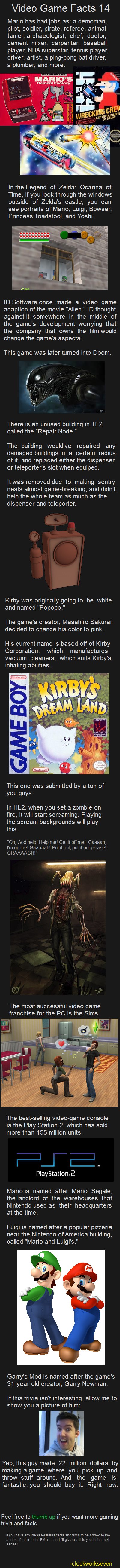 Video Game facts 14