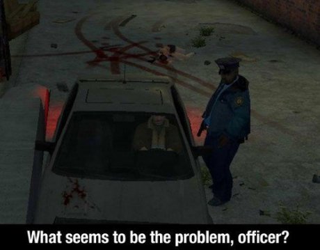It's the cops!