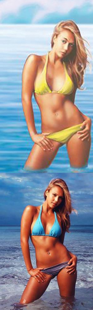 Jessica Alba in a Duke Nukem Game?