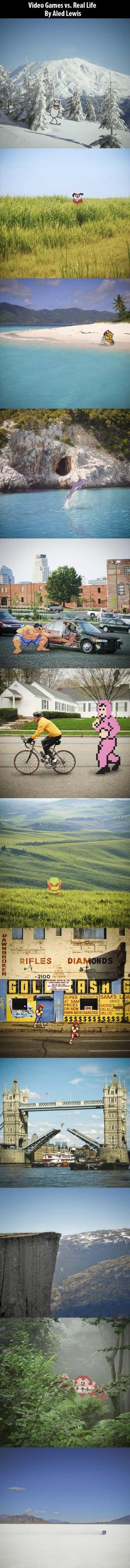 Video Games vs. Real Life