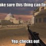 First time playing any FPS ever