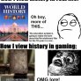 History: Video Games vs. IRL