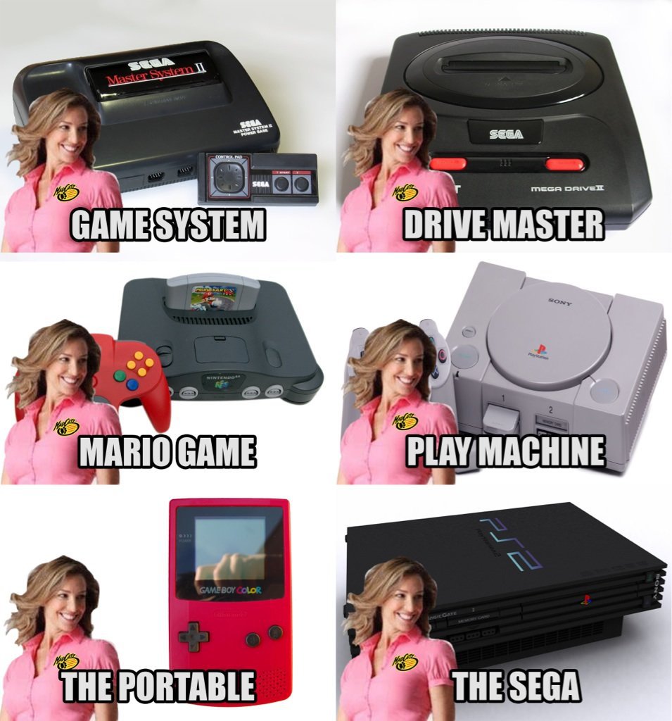 consoles i grew up with according to mum