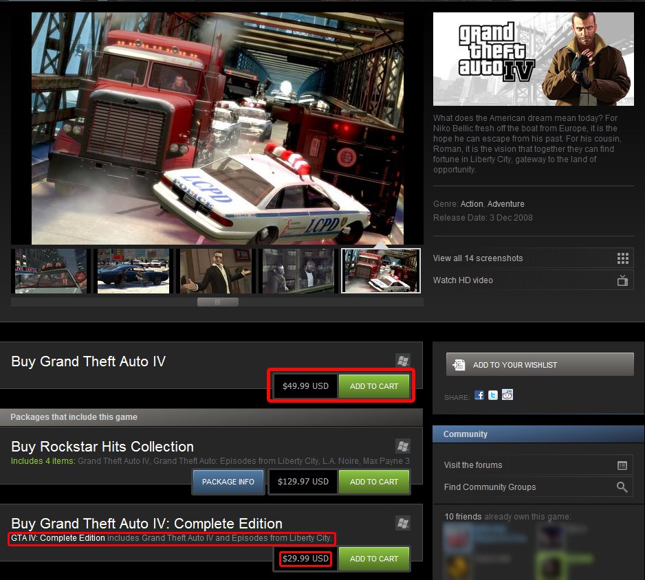 Steam is drunk
