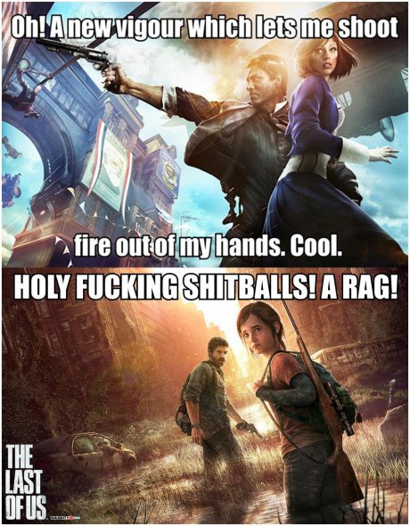 bioshock infinate vs the last of us