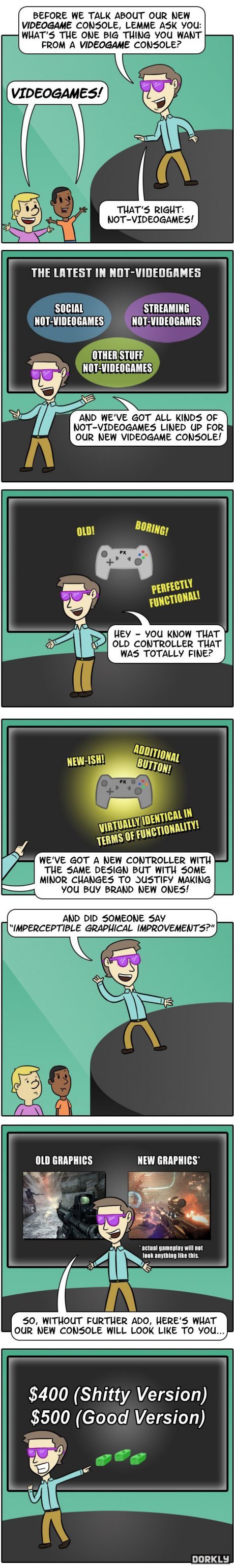 Next gen consoles in a nutshell