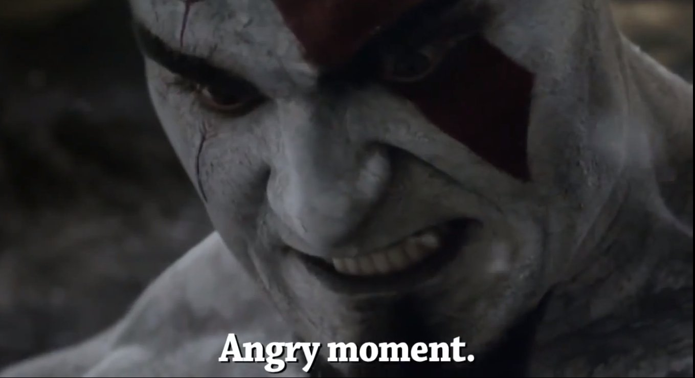 God of war moment