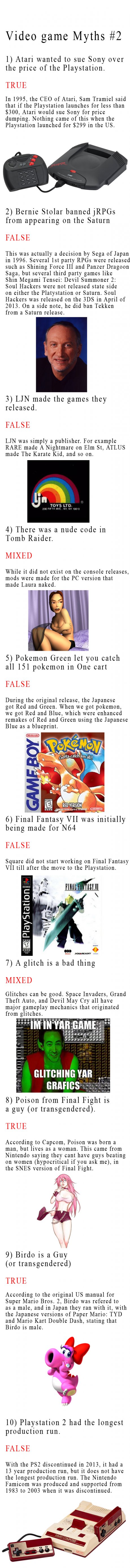 Video Game Myths 2