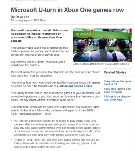 Xbox one