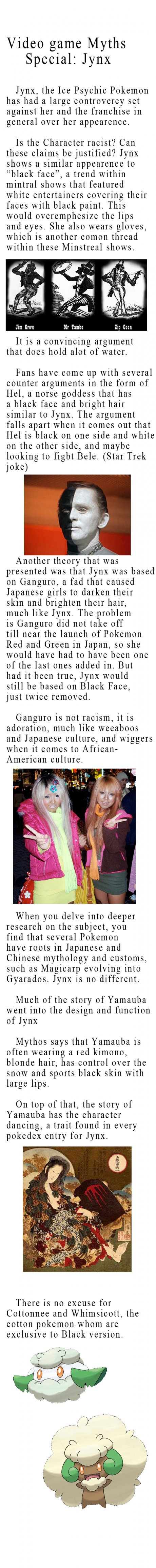 Video Game Myths Jynx and Racism