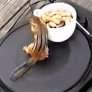 Squirrel on a plate