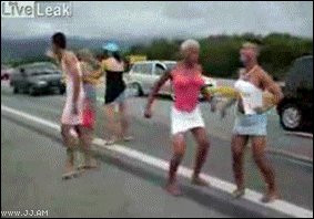Some dance…