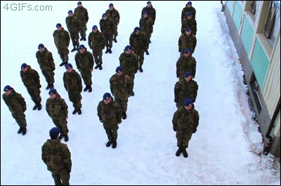 Army Harlem shake