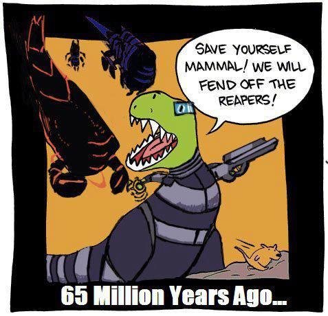 65 Million Years Ago...