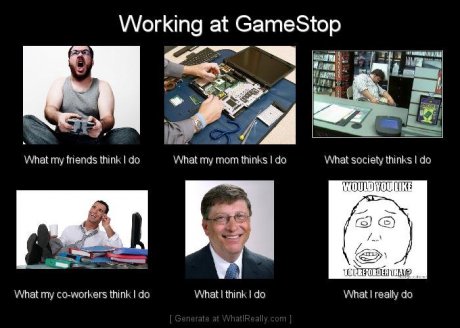 Working at GameStop