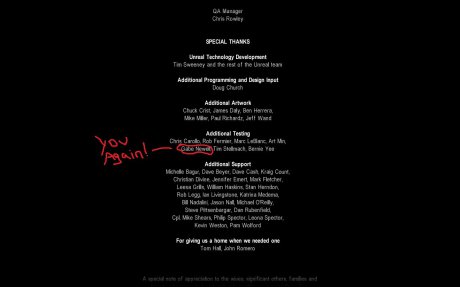 Deus Ex Credits