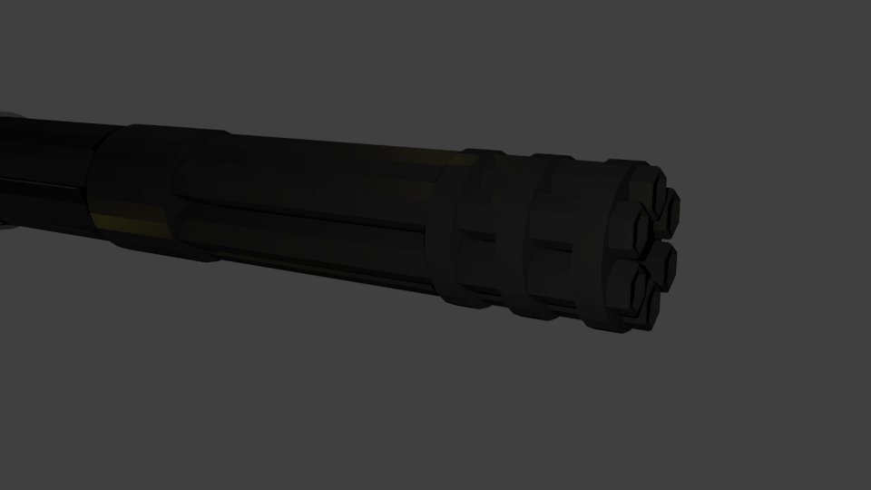 Early Minigun pic for my game