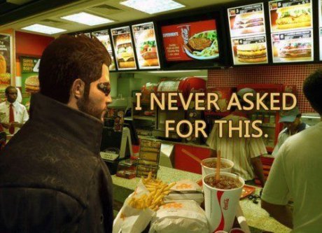 Deus Ex-tra value menu