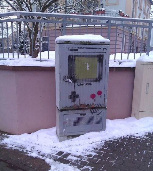 Gameboy Graffiti